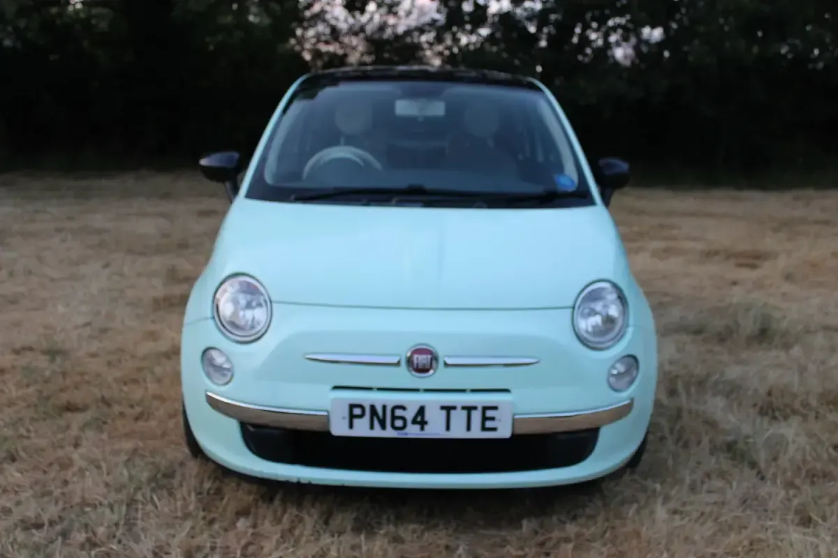 Used Fiat 500 69 HP (50 kW) 2014 Green Hatchback