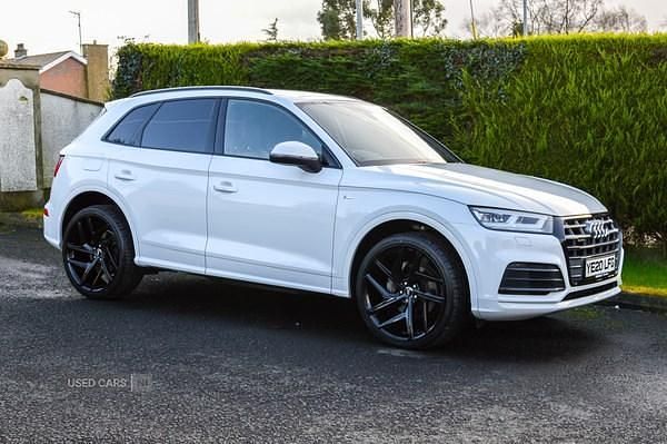 Used Audi Q5 S-Line 190 HP (139 kW) 2020 White SUV