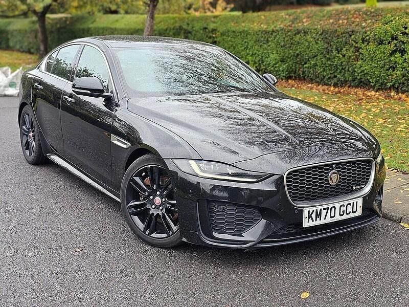 Black Used 2021 Jaguar XE R-Dynamic Sedan | £13,490 (Fair price) - Image 1/4