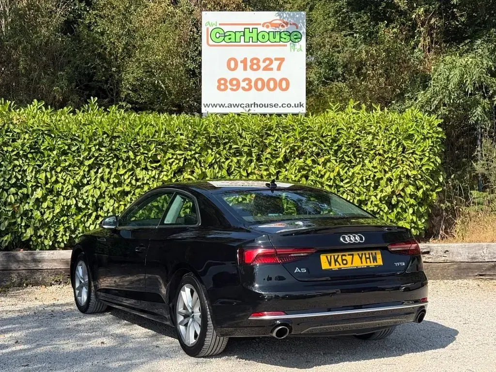 Used Audi A5 Sport 190 HP (139 kW) 2017 Black Coupe