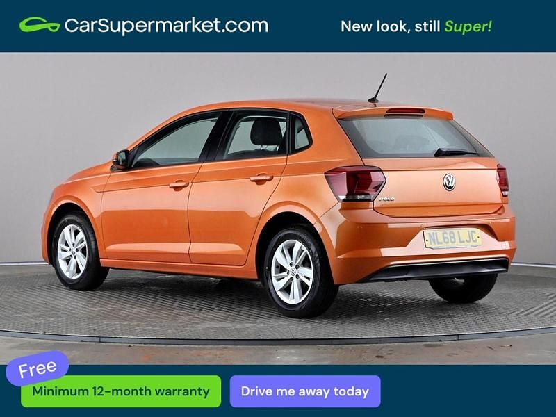 Used VW Polo SE 2018 Orange Hatchback