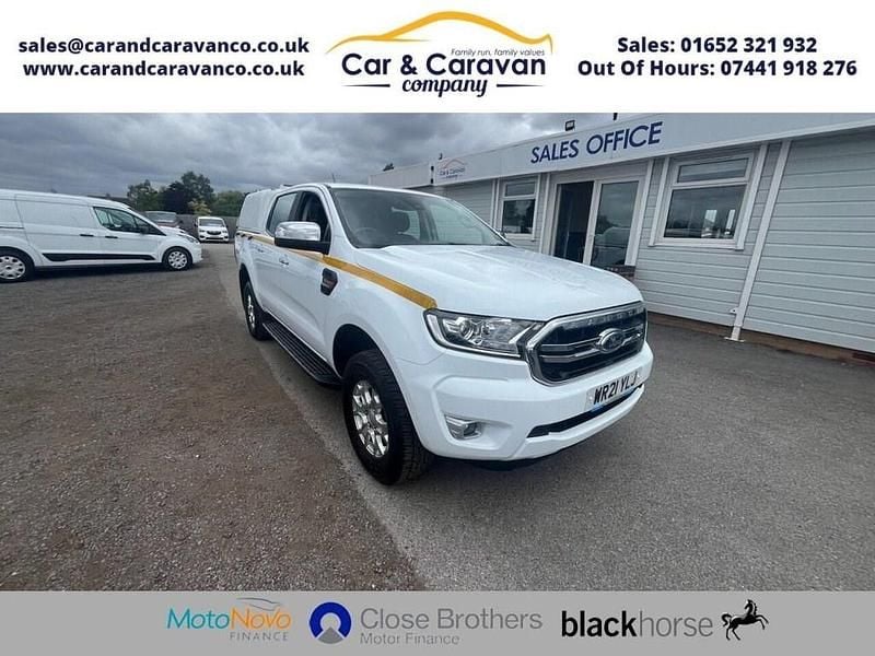 White Used 2021 Ford Ranger XLT Pickup | £11,450 (Super price) - Image 1/4