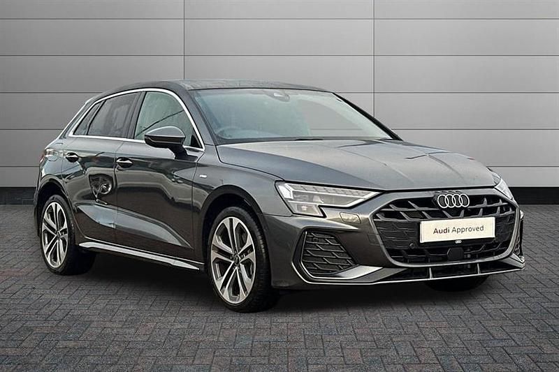 Grey New 2025 Audi A3 e-tron S-Line Hatchback | £29,350 (Fair price) - Image 1/4