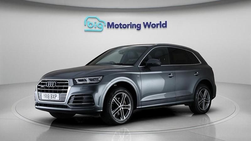 Used Audi Q5 S-Line 190 HP (139 kW) 2018 Grey SUV