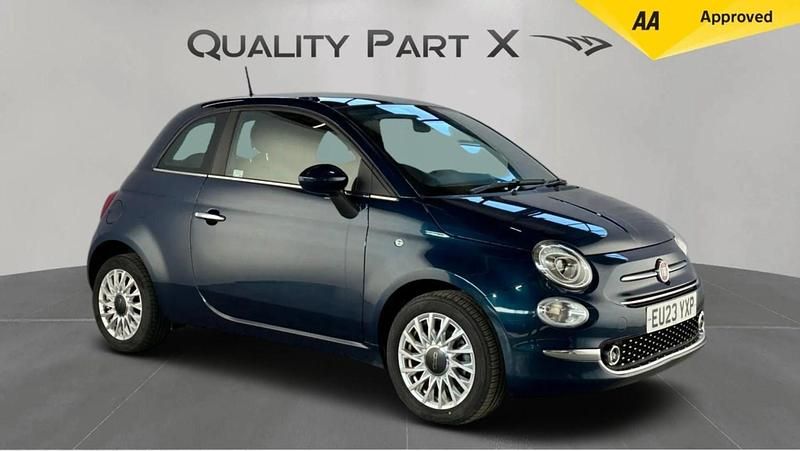 Blue Used 2023 Fiat 500 S Hatchback | £8,400 (Super price) - Image 1/4