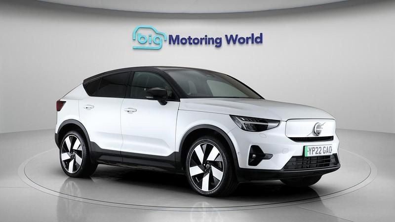White Used 2022 Volvo C40 Ultimate SUV | £21,900 - Image 1/4