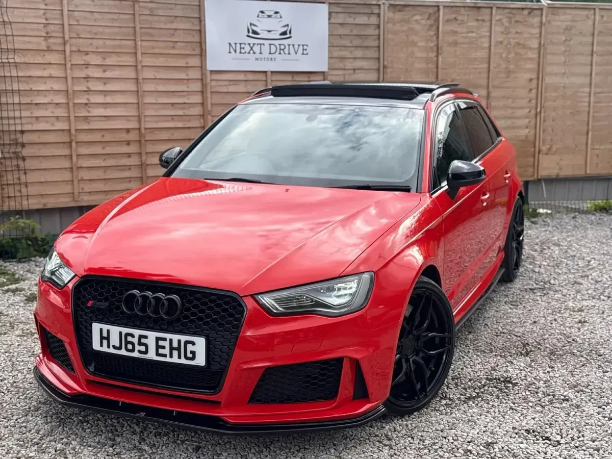 Used Audi RS3 Advanced 2015 Red Sedan