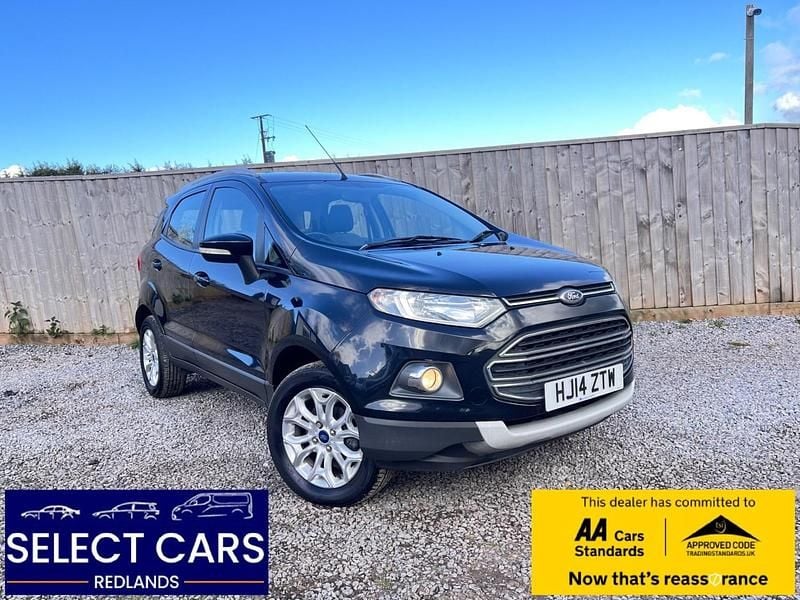 Used Ford Ecosport Titanium 90 HP (66 kW) 2014 Black SUV