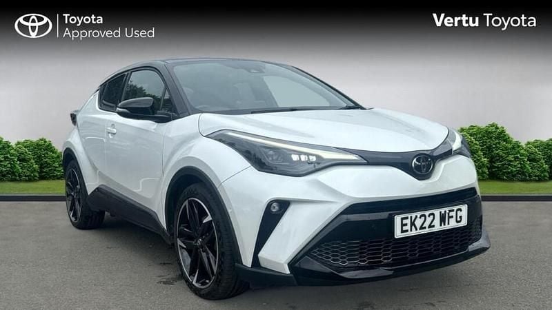 White Used 2022 Toyota C-HR Sport SUV | £19,592 (Fair price) - Image 1/3