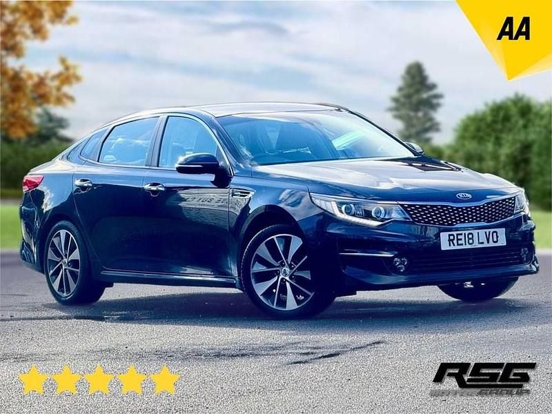 Used Kia Optima 139 HP (102 kW) 2018 Blue Sedan