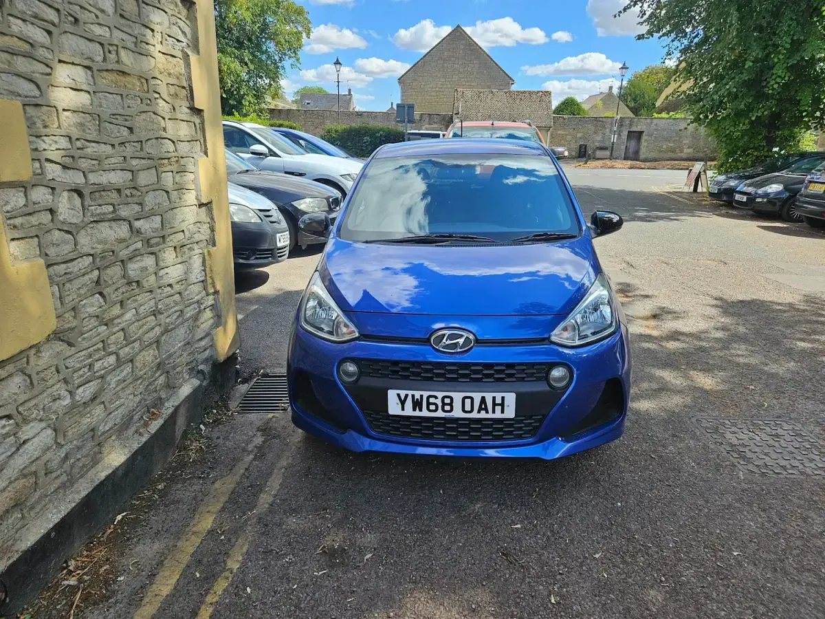 Used Hyundai i10 GO! 2019 Blue Hatchback