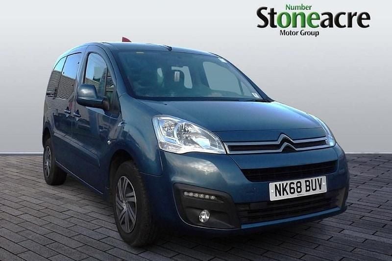Blue Used 2018 Citroën Berlingo Feel MPV | £9,650 (Good price) - Image 1/1