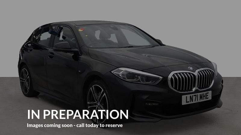 Black Used 2021 BMW 118 M Sport Hatchback | £16,920 (Fair price) - Image 1/4