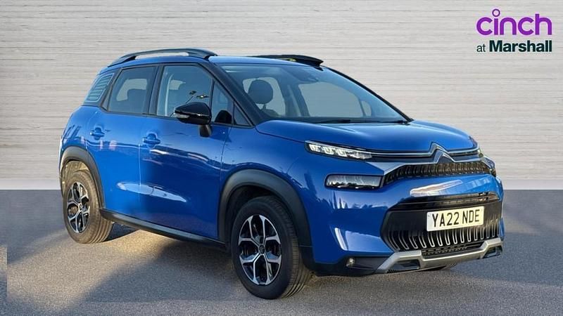 Blue Used 2022 Citroën C3 Aircross PureTech SUV | £9,160 (Good price) - Image 1/4