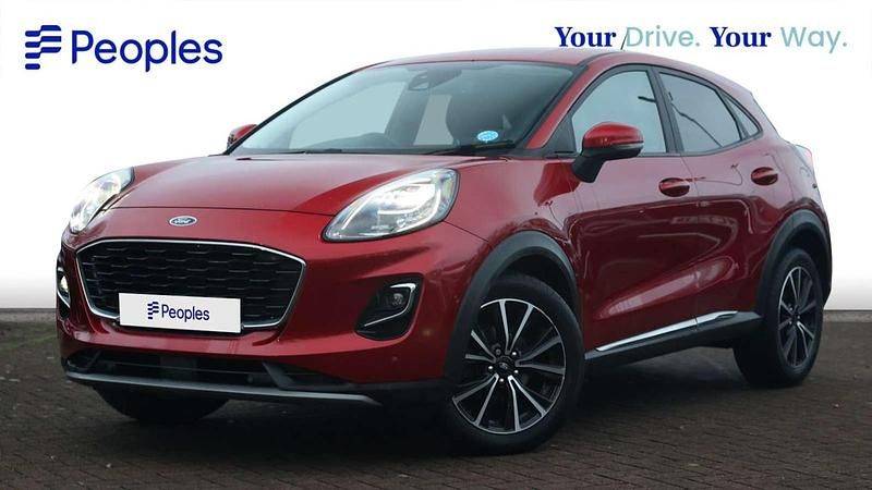 Red Used 2020 Ford Puma Titanium Hatchback | £12,400 (Good price) - Image 1/4
