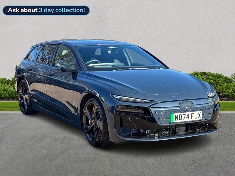 Blue Used 2025 Audi A6 e-tron Advanced Estate | £75,868 (Fair price) - Image 1/4