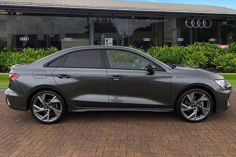 Used Audi A3 Black Edition 150 HP (110 kW) 2025 Grey Sedan