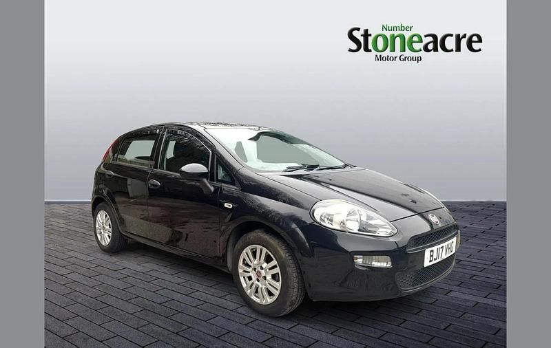 Black Used 2017 Fiat Punto Pop Hatchback | £4,999 (A bit pricey) - Image 1/4