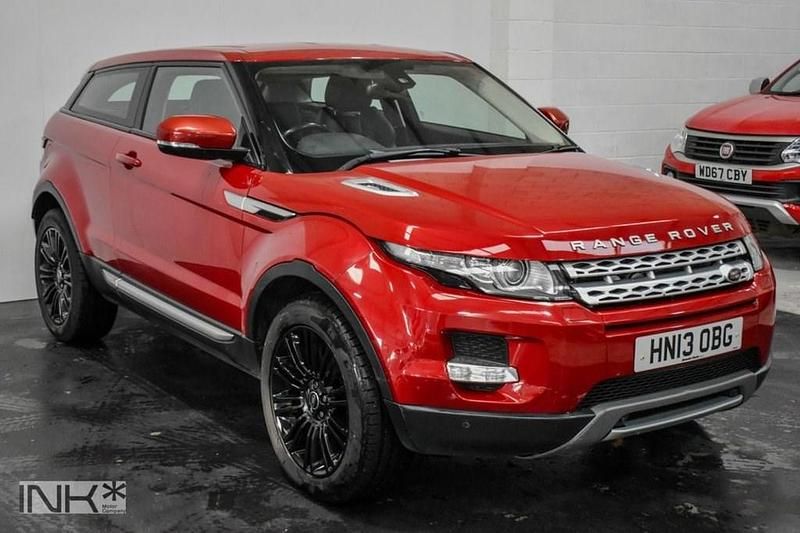 Used Land Rover Range Rover evoque Prestige 190 HP (139 kW) 2013 Red Coupe