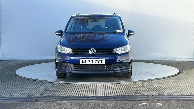 Used VW Touran Family 150 HP (110 kW) 2020 Blue MPV