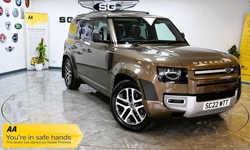 Brown Used 2022 Land Rover Defender Estate | £52,985 (Fair price) - Image 1/4