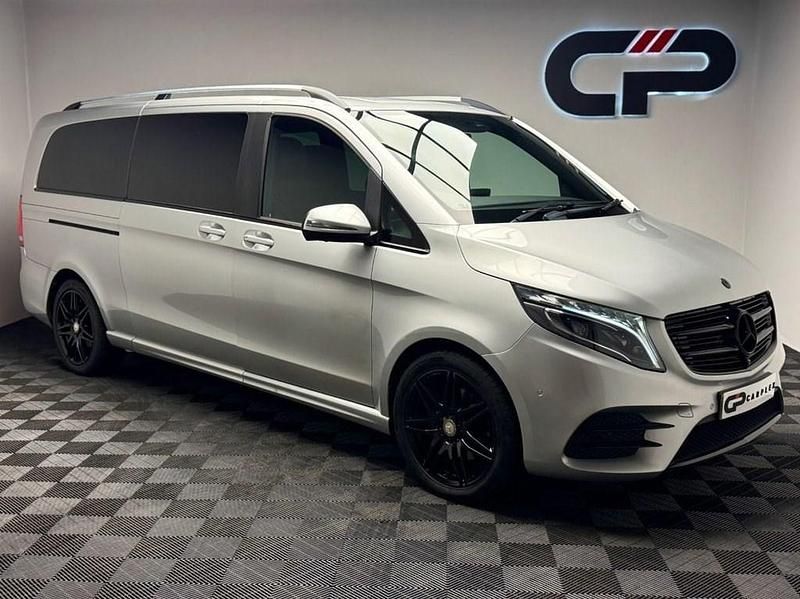 Silver Used 2017 Mercedes V250 AMG line MPV | £28,495 (Fair price) - Image 1/3