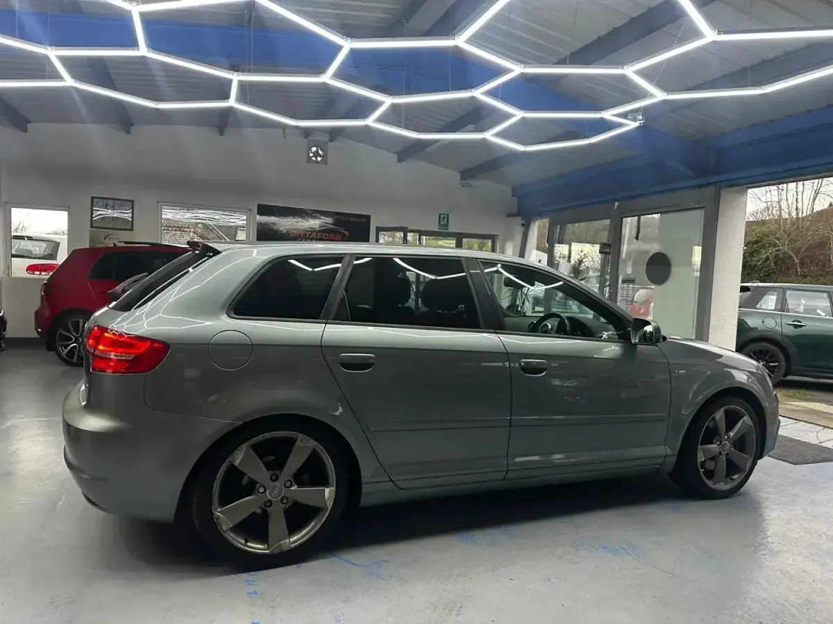 Usado Audi A3 Black Edition 2012 Gris Utilitario