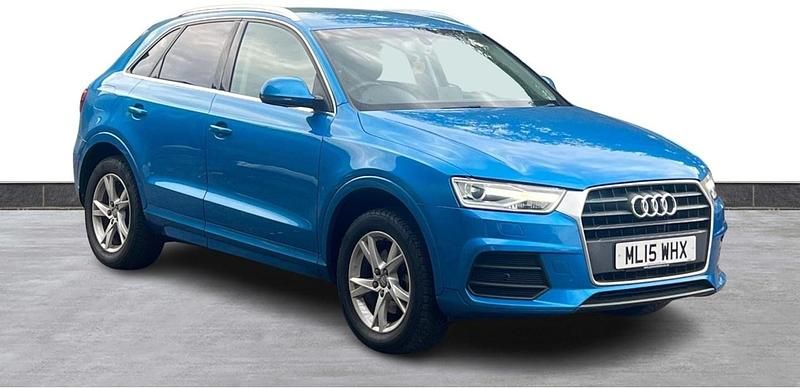 Hainan blue Used 2015 Audi Q3 S-line plus SUV | £9,475 (Good price) - Image 1/4