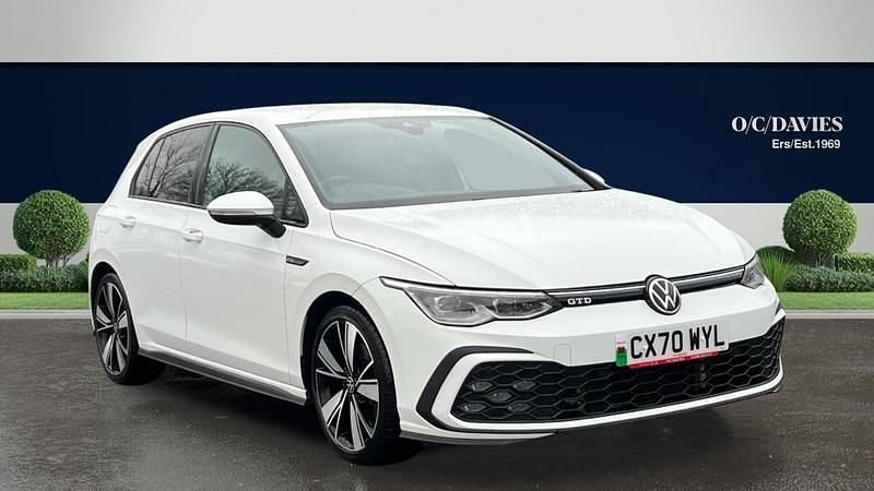 Used VW Golf VII GTD 2020 White Hatchback