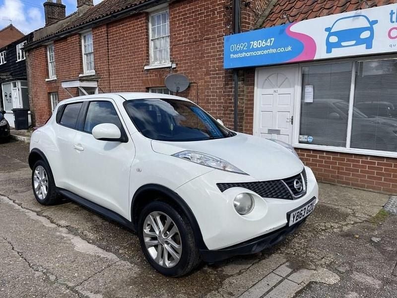 Used Nissan Juke Acenta Premium 117 HP (86 kW) 2013 White SUV