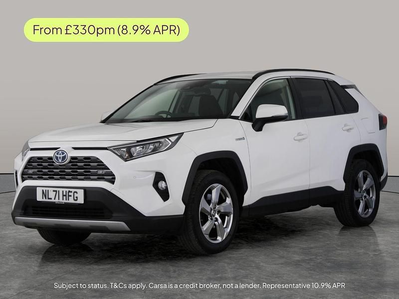 Used Toyota RAV4 Hybrid Design 222 HP (163 kW) 2021 White SUV