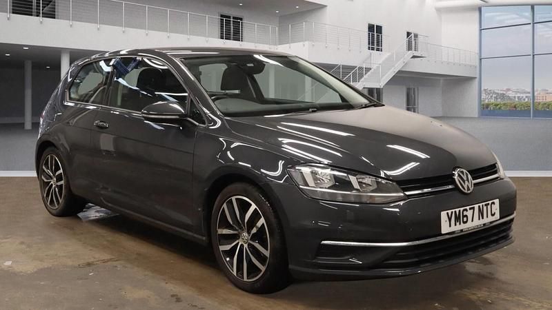Grey Used 2018 VW Golf VII SE Hatchback | £8,994 (Fair price) - Image 1/4