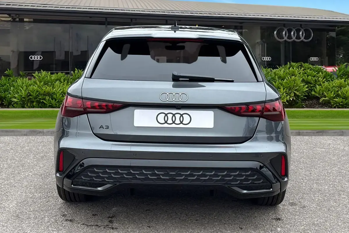 New Audi A3 Sportback S-Line 2026 Grey Hatchback