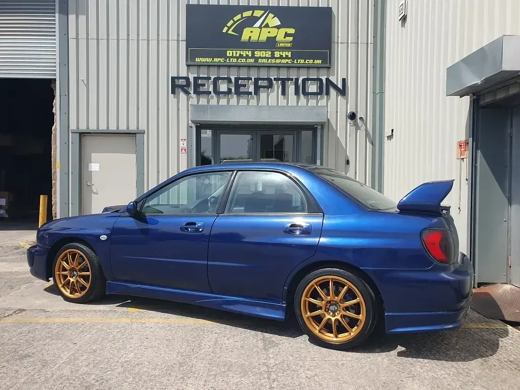 Used Subaru Impreza 2001 Blue Sedan