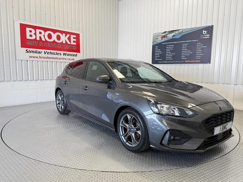 Grey Used 2018 Ford Focus ST-Line Hatchback | £10,490 (Fair price) - Image 1/2