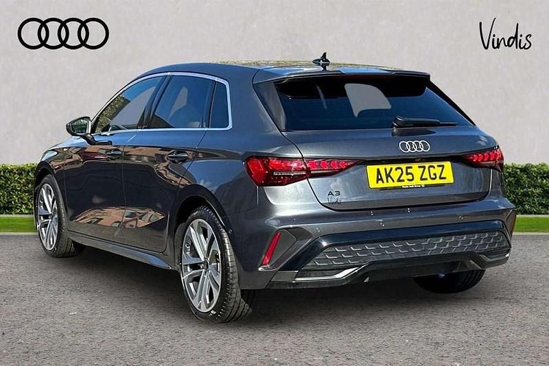 Used Audi A3 S-Line 113 HP (83 kW) 2025 Grey Hatchback