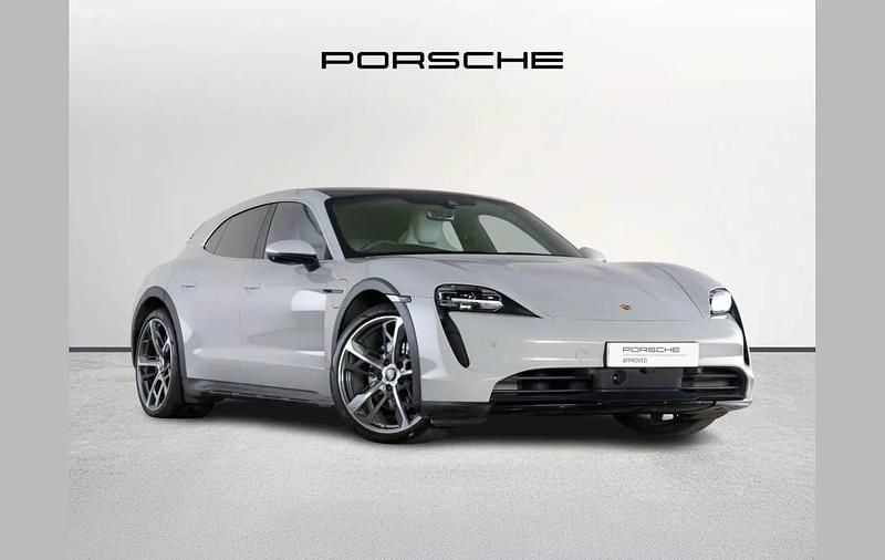 Grey Used 2023 Porsche Taycan Cross Turismo Sedan | £60,990 (Fair price) - Image 1/4