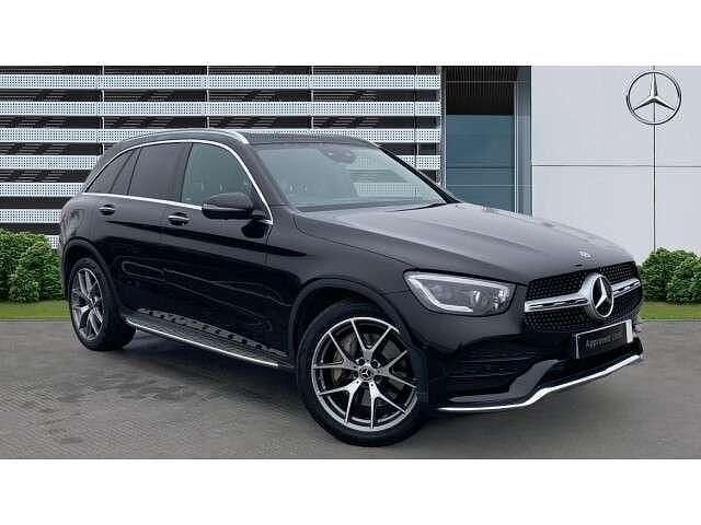 Black Used 2020 Mercedes GLC300 AMG Line Premium SUV | £34,037 (Fair price) - Image 1/4