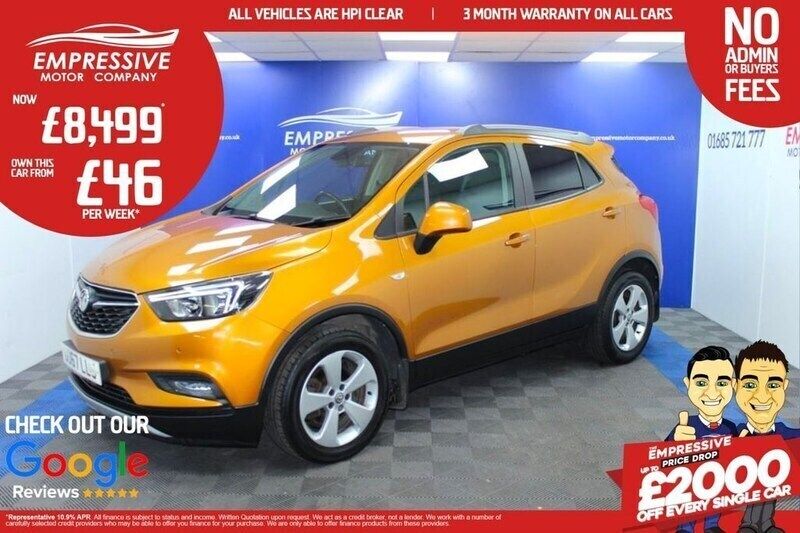 Orange Used 2017 Vauxhall Mokka X Design Edition SUV | £8,999 (Expensive) - Image 1/4
