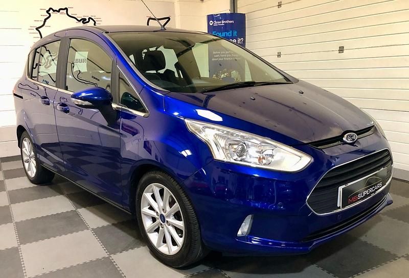 Used Ford B-MAX Titanium 105 HP (77 kW) 2017 Blue MPV
