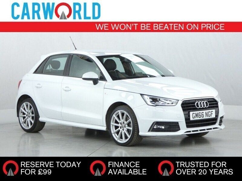 White Used 2017 Audi A1 Sportback S-Line Hatchback | £9,400 (Fair price) - Image 1/3
