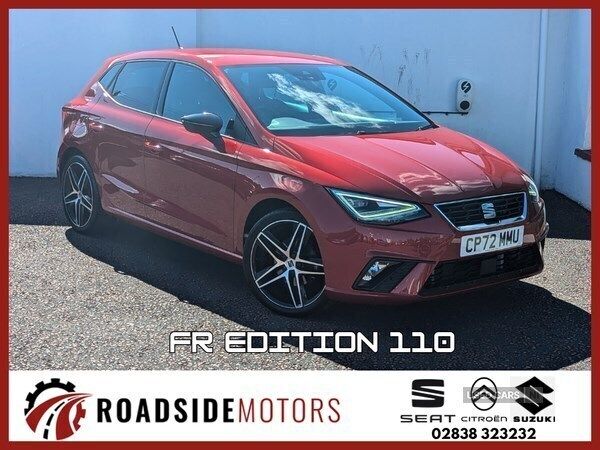 Red Used 2023 Seat Ibiza FR Hatchback | £15,895 (Fair price) - Image 1/4