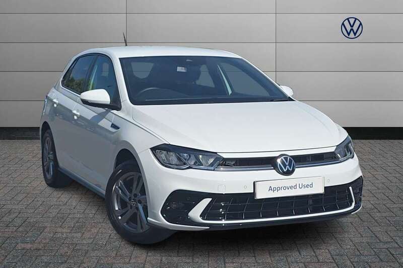 White Used 2024 VW Polo R-line Hatchback | £20,499 (Fair price) - Image 1/4
