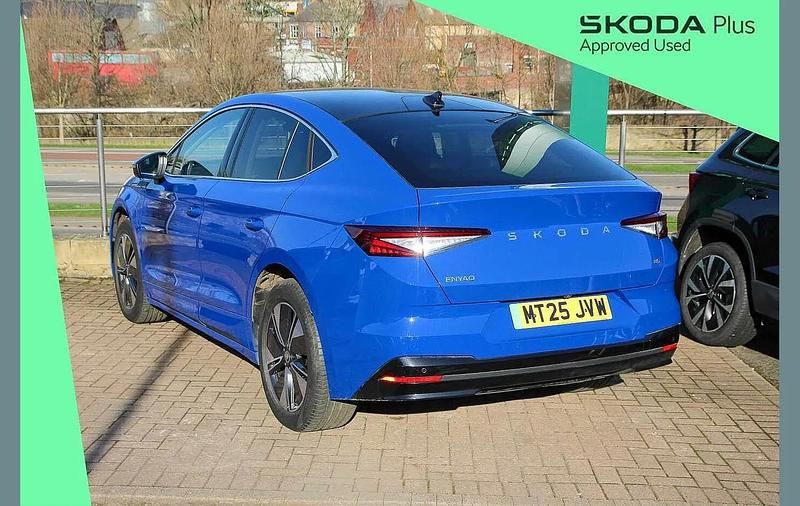 Used Skoda Enyaq iV 210 kW (286 HP) 2025 Energy blue SUV