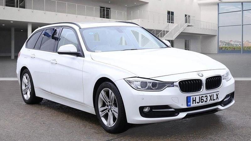 White Used 2013 BMW 320 Sport Line Estate | £6,650 (Fair price) - Image 1/4
