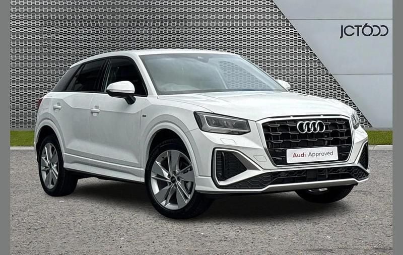 White New 2025 Audi Q2 S-Line SUV | £30,000 (Expensive) - Image 1/4