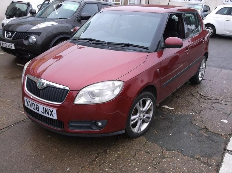 Used Skoda Fabia 2008 Red Hatchback
