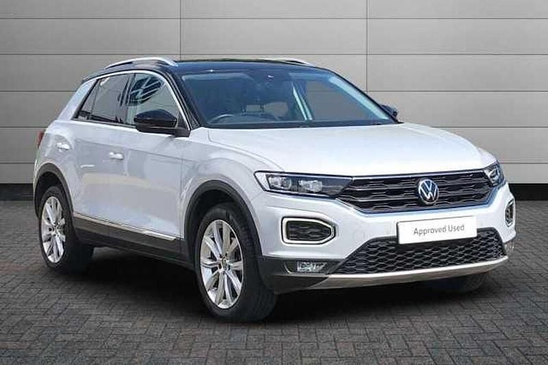 Silver Used 2021 VW T-Roc SEL SUV | £18,750 (Fair price) - Image 1/4
