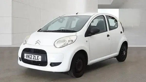 Begagnad Citroën C1 2012 Vit Halvkombi