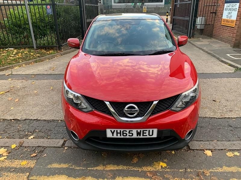 Used Nissan Qashqai Acenta Premium 115 HP (84 kW) 2015 Red SUV